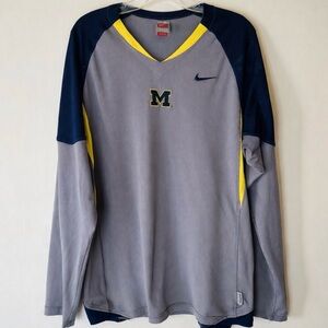 Nike Team Issued Michigan Wolverines Football Practice Shirt XL AUTHENTIC